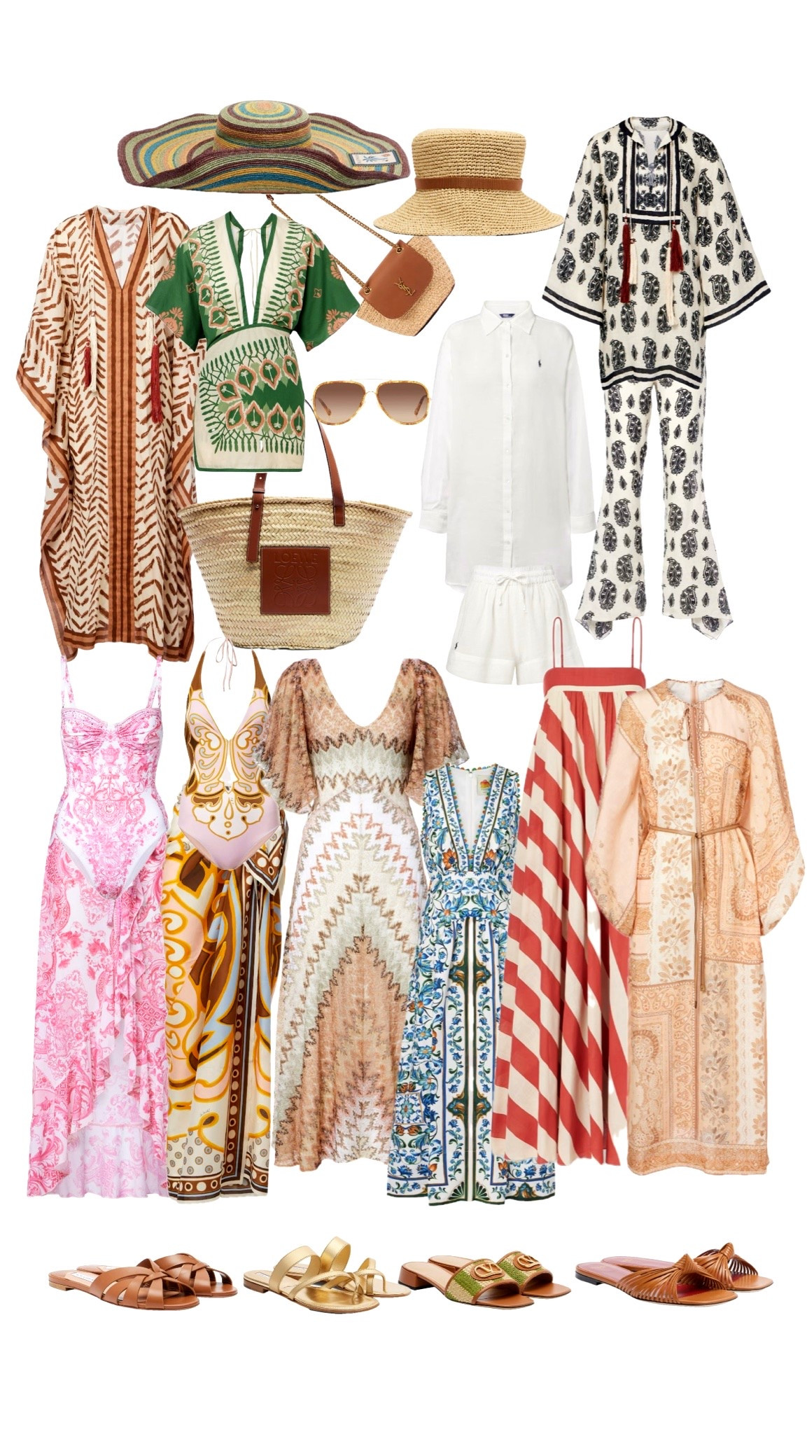 What to pack for a family vacation with a toddler and a baby:
I’d pack a wide-brim hat for sun protection, flat sandals that can take me from the beach straight to lunch or dinner, a spacious beach tote for all the essentials, and a small shoulder bag for the evening so my hands stay free.
I’d definitely choose one-piece swimsuits and flowy cover-ups that are easy to throw on and comfortable enough to wear all day.
For evenings, a few effortless dresses that don’t wrinkle easily and require minimal styling. Because let’s be honest… after a day with a baby and a 5-year-old, making it to dinner already feels like an achievement 😜

#LTKSaleAlert #LTKSwim #LTKSeasonal