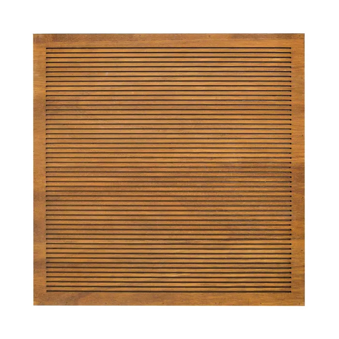 14"x 14" Wood Letter Board Brown - Threshold™ | Target