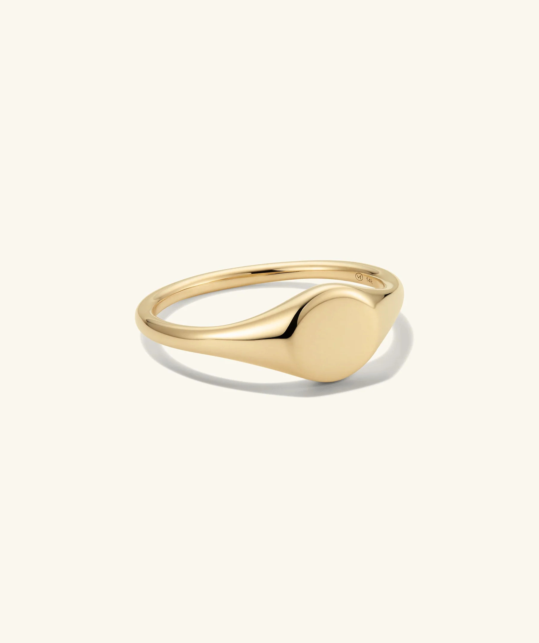 Signet Pinky Ring | Mejuri Fine Crew