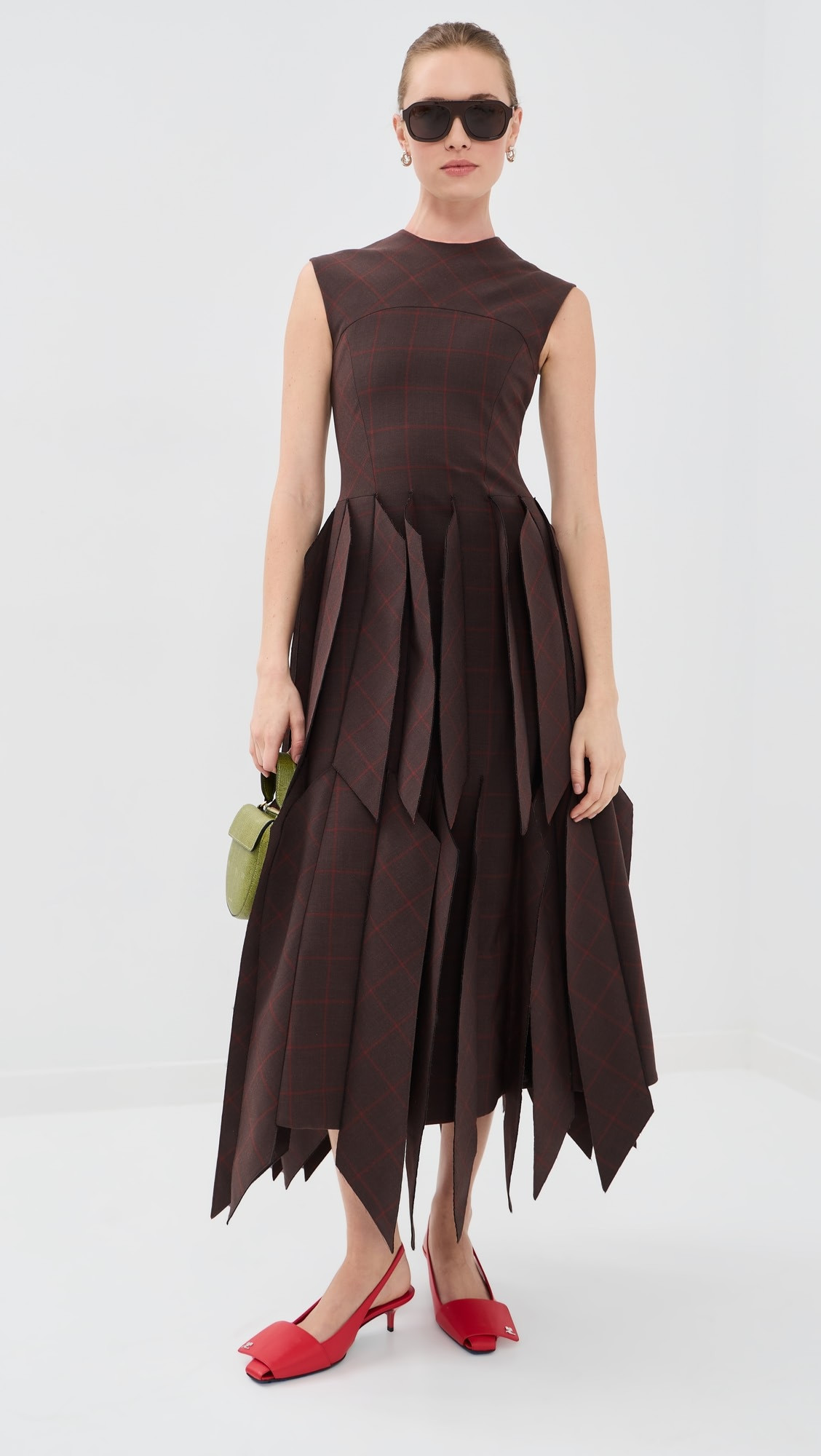 Sleeveless Dress with Panels | Shopbop