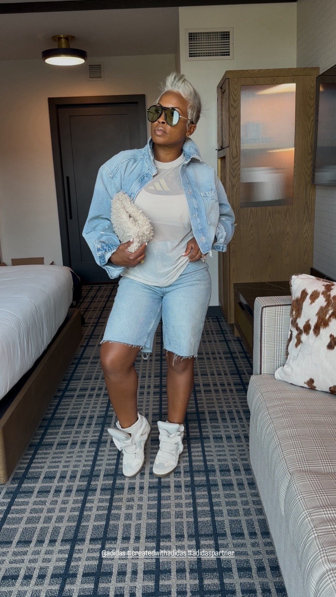 White + denim = effortless cute 

🖤 Up to 30% Off Select Items (9/6–9/24) → use code LTK30 at adidas.com/us/get

For sizing reference: I'm 5'2 | 150lbs | ftts | wearing a medium

Disclaimer: Limited stock—linked similar finds! ✨

@adidas #createdwithadidas #adidaspartner #ootd #LTKcon2025 #travel #flyageless  #travelmusthaves #silverhair #pixiecut #shorthairstyle #midlife #fashionover40 #midlifejourney #xojalonda

#LTKOver40 #LTKStyleTip #LTKCon