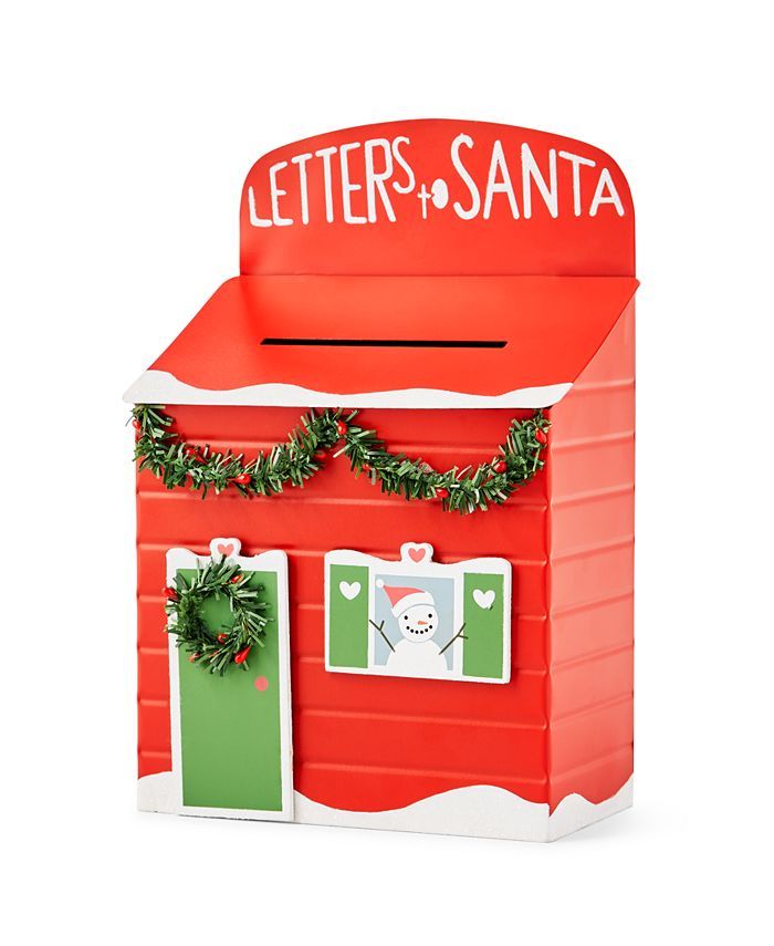 Christmas Cheer Santa Mail Box Table Decoration, Created for Macy's | Macys (US)
