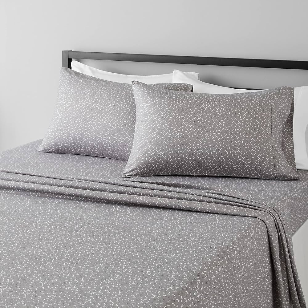 Amazon Basics Lightweight Super Soft Easy Care Microfiber Bed Sheet Set with 14â€ Deep Pockets... | Amazon (US)