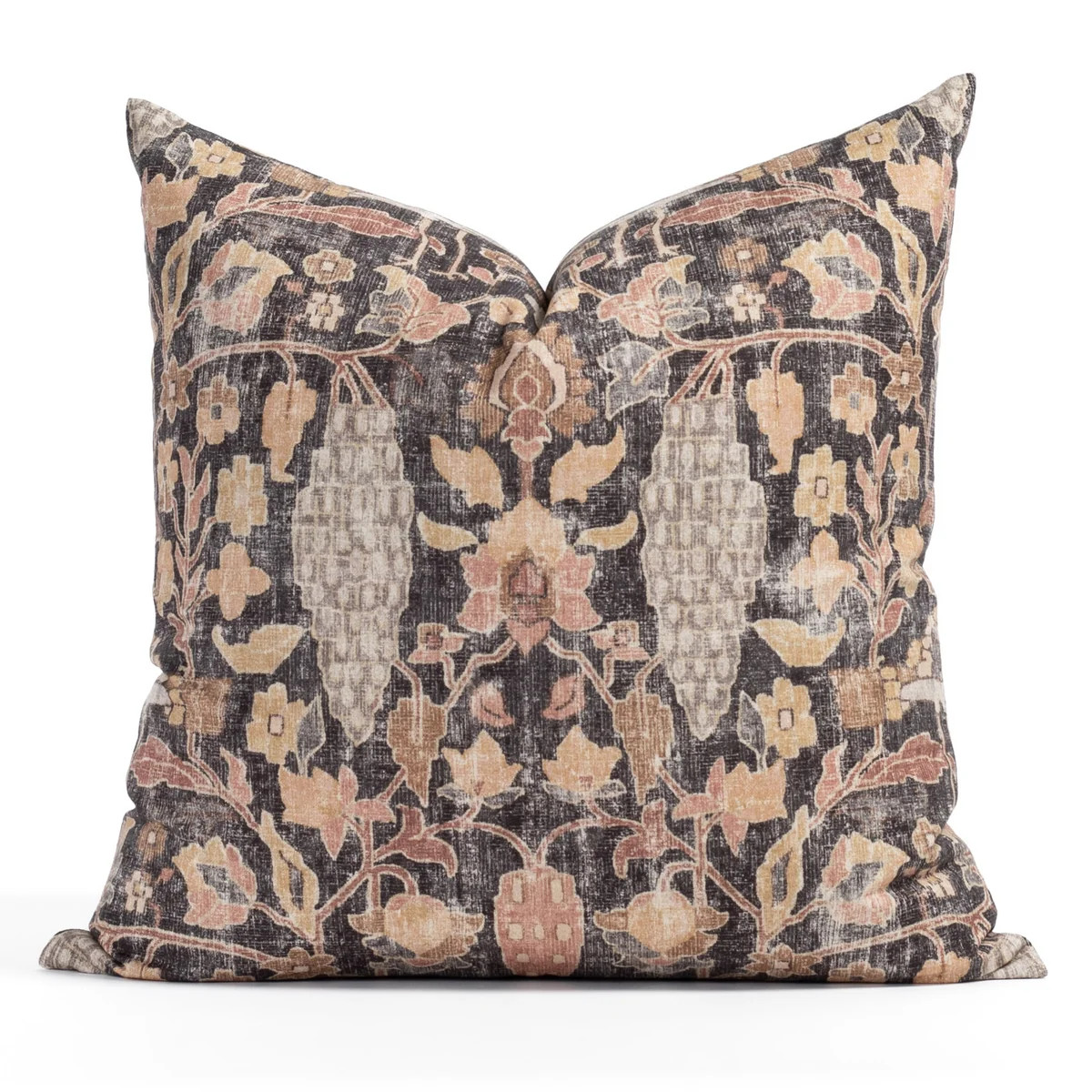 Kalida 22x22 Pillow, Walnut | Tonic Living