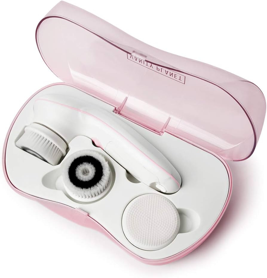 Vanity Planet Facial Cleansing Brush Ultimate Skin Spa with 3 Interchangeable Face Brushes for Clean | Amazon (US)