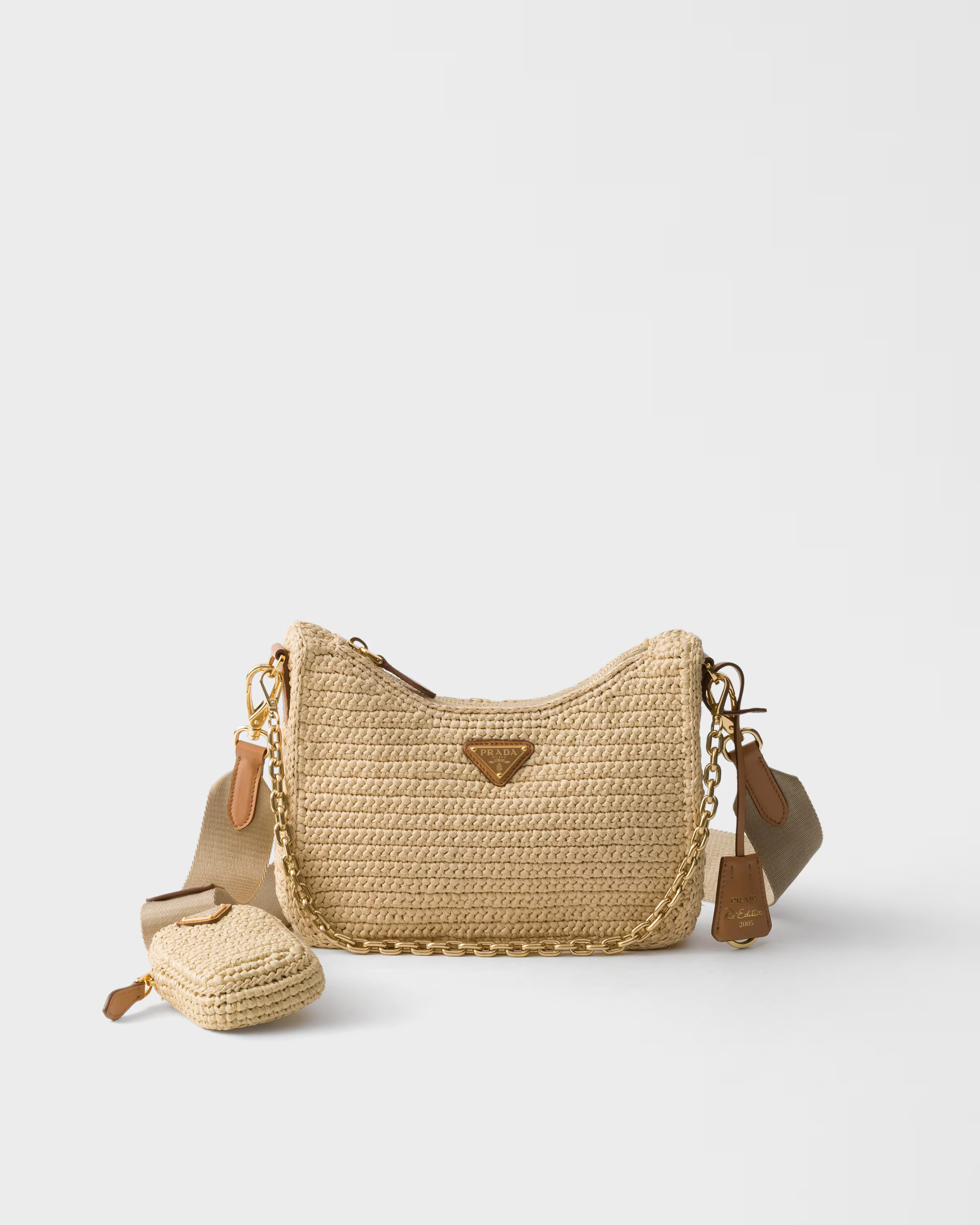 Prada Re-Edition 2005 crochet bag | Prada US