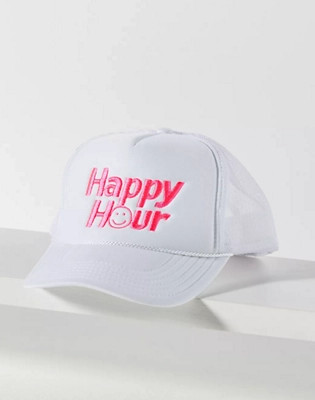 Ascot + Hart Happy Hour Trucker Hat | Anthropologie (US)