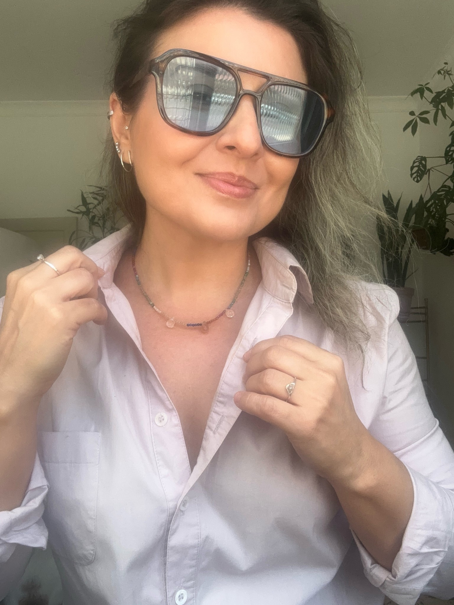 Pra quem ama óculos grandes 

#LTKdicadeestilo #LTKbrasil