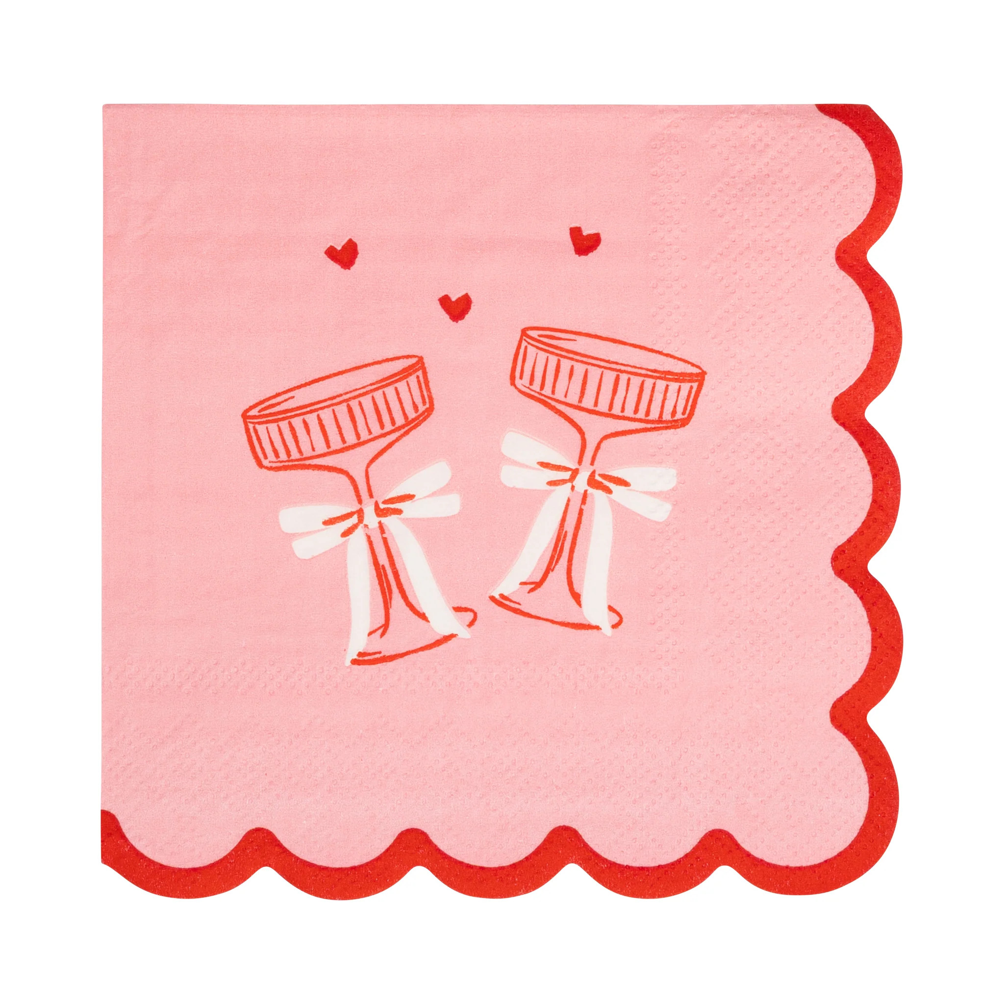 Clink Glasses Cocktail Napkin (24ct) | My Mind's Eye