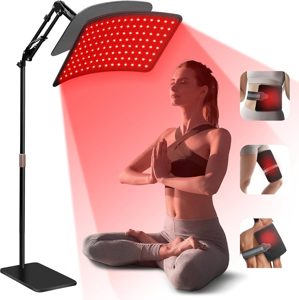 INTEO Red Light Therapy for Body and Face, 2-in-1 Red Light Therapy with Detachable Design, Infra... | Amazon (US)