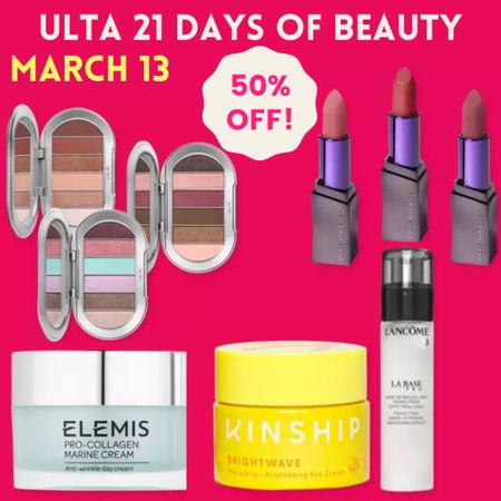 ULTA’s 21 Days of beauty starts today! 

Get amazing deals with 50% off skincare, makeup, haircare and bodycare! It doesn’t stop there! Skincare devices and beauty and haircare tools and accessories are also featured! 

Elemis, Kinship, Lancome, r.e.m. and Urban Decay products are featured today!


        
#liketkit #LTKsalealert #LTKstyletip #LTKbeauty #LTKunder50 #LTKworkwear #LTKfamily #LTKhome #LTKSeasonal #LTKunder100 #LTKwedding #LTKtravel #LTKfit #LTKitbag #LTKcurves #LTKmens #LTKshoecrush #LTKswim #LTKbump #LTKkids #LTKcurves #LTKbump #LTKSeasonal #LTKbaby #LTKstyletip #LTKworkwear #LTKsalealert #LTKbeauty #LTKfamily #LTKtravel #LTKworkwear #LTKstyletip #LTKunder50 #LTKbeauty #LTKFestival #LTKsalealert #LTKstyletip #LTKunder100 #LTKunder50
@shop.ltk
https://liketk.it/44di7

#LTKsalealert #LTKworkwear #LTKstyletip