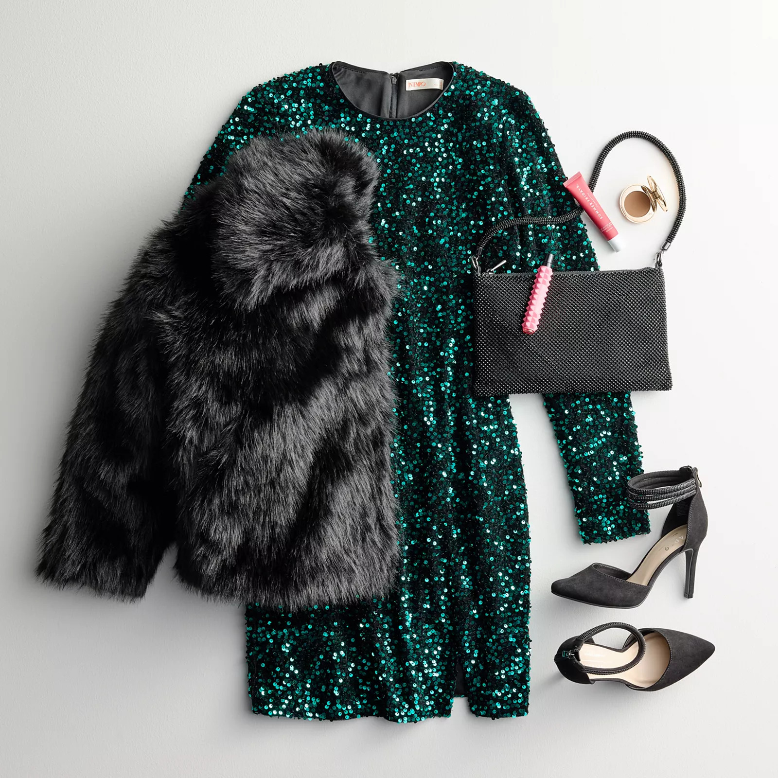 Women's Simply Vera Vera Wang Cropped Faux-Fur Coat | Kohl's