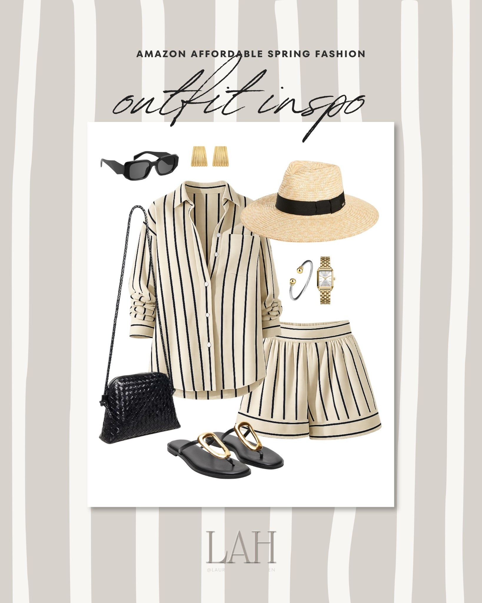 Spring style inspiration all from Amazon. This look is perfect for a day out and about in the city, heading to the beach, a day of shopping, and so much more! Comfortable and chic!

#LTKootd #LTKgrwm #LTKMothersDay
