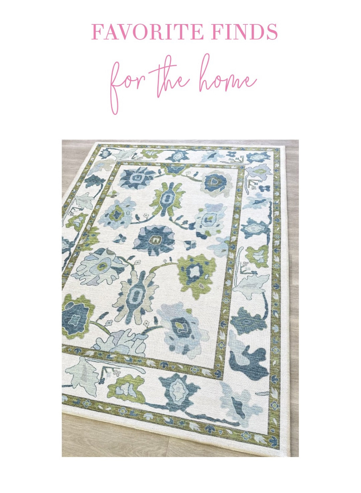 Grandmillenial style 

Use code HAAF23 for 23% off

#oushak #rug #grandmillenial #grandmillenialdecor #grandmillenialstyle 

#LTKsalealert #LTKhome #LTKHoliday