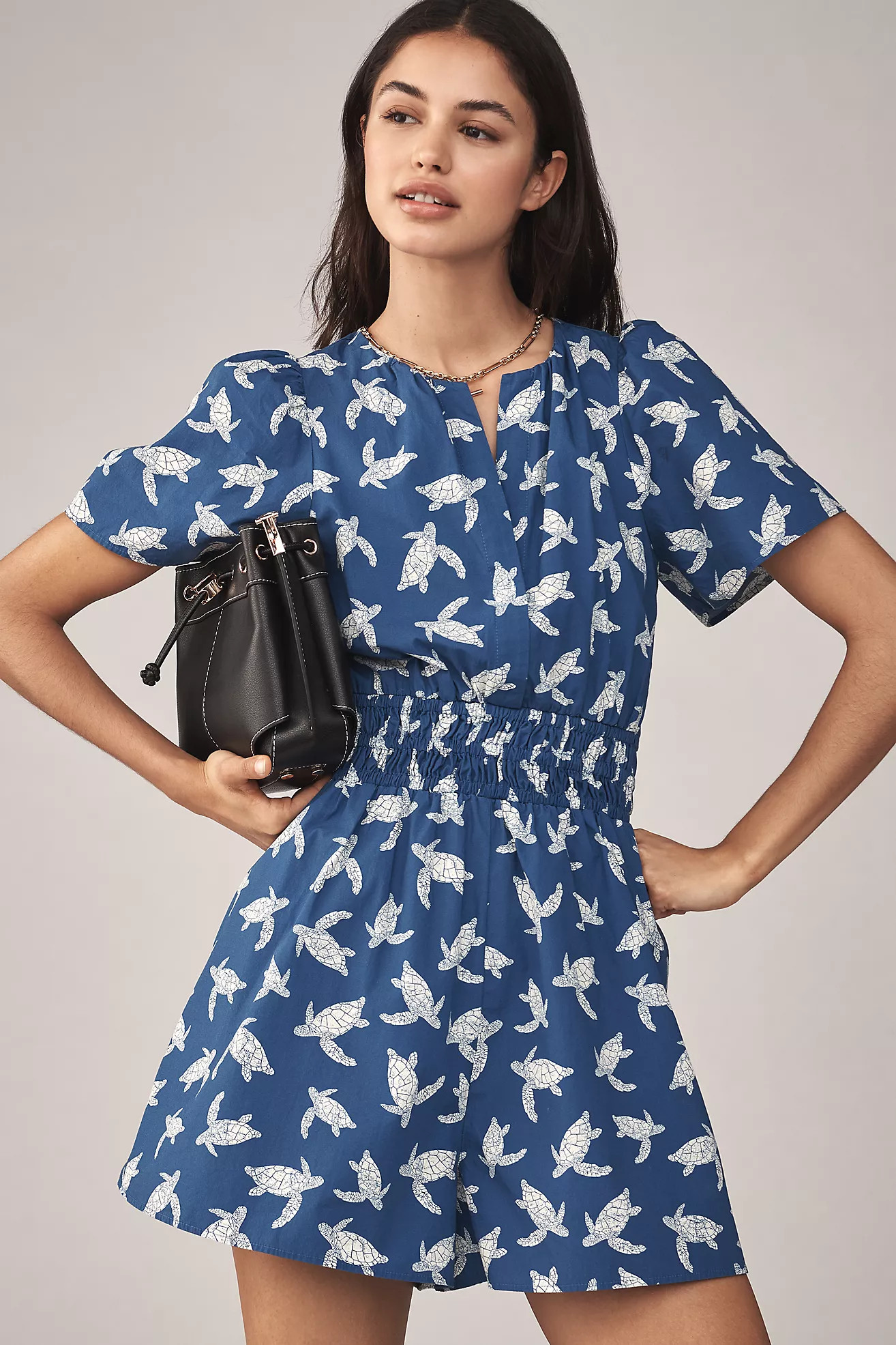 The Somerset Romper: Poplin Edition | Anthropologie (US)