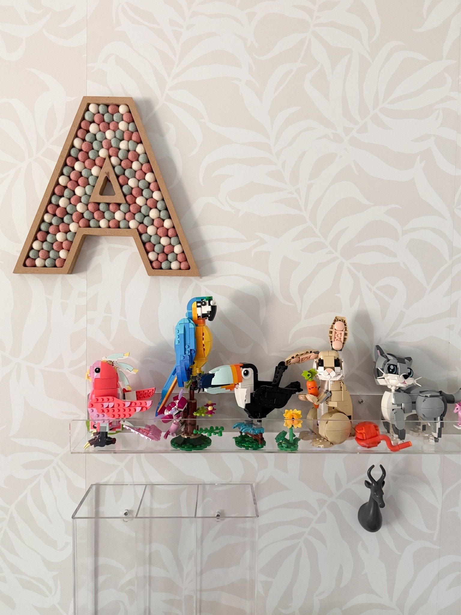 I hung this acrylic shelf in Aa’s bedroom to display her lego crestions 🩶 Comes in a few sizes and is so affordable. This is the 48” size

#LTKHome #LTKKids #LTKdayinmylife