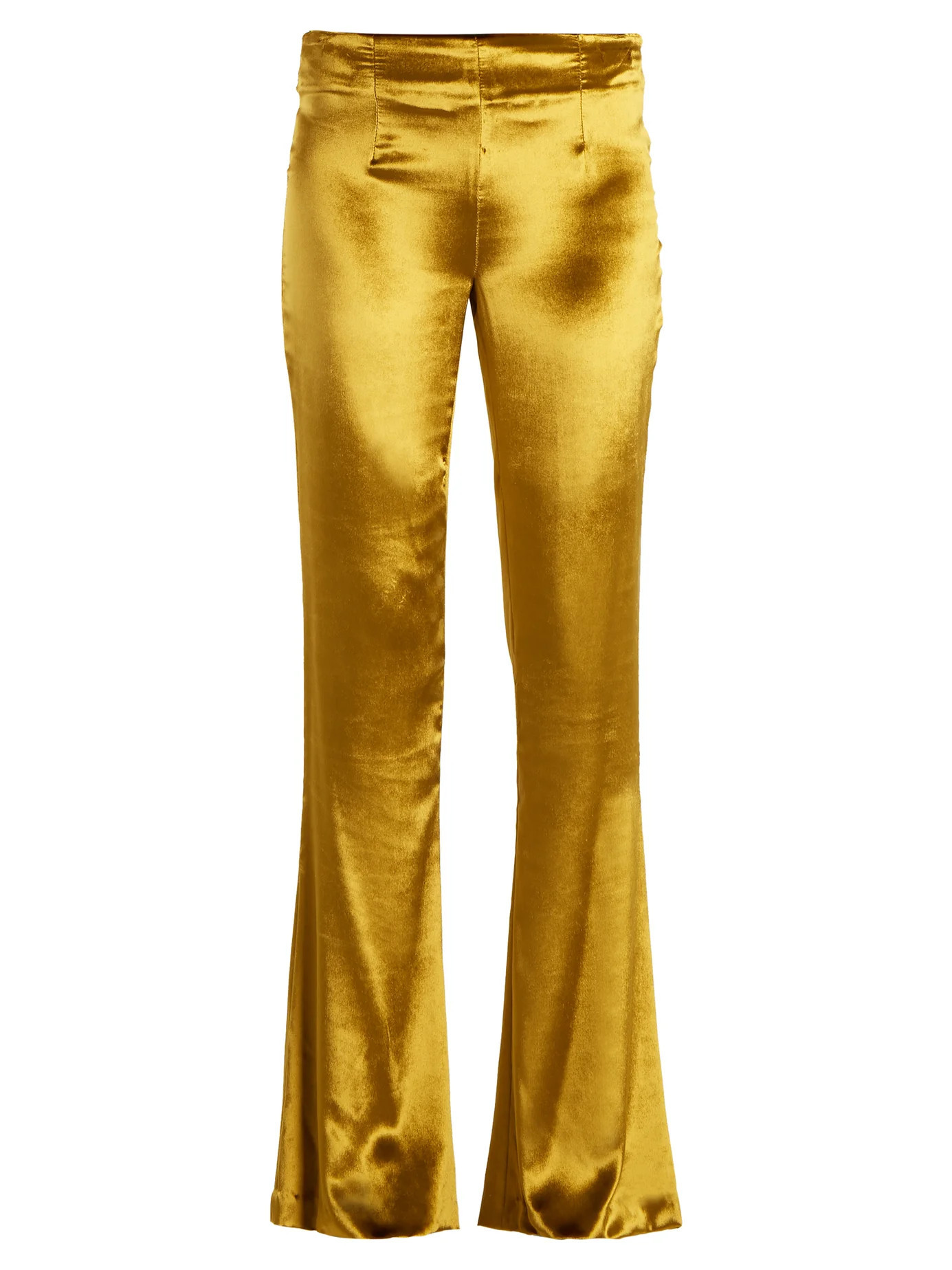 Mid-rise kick-flare velvet trousers | Matches (US)
