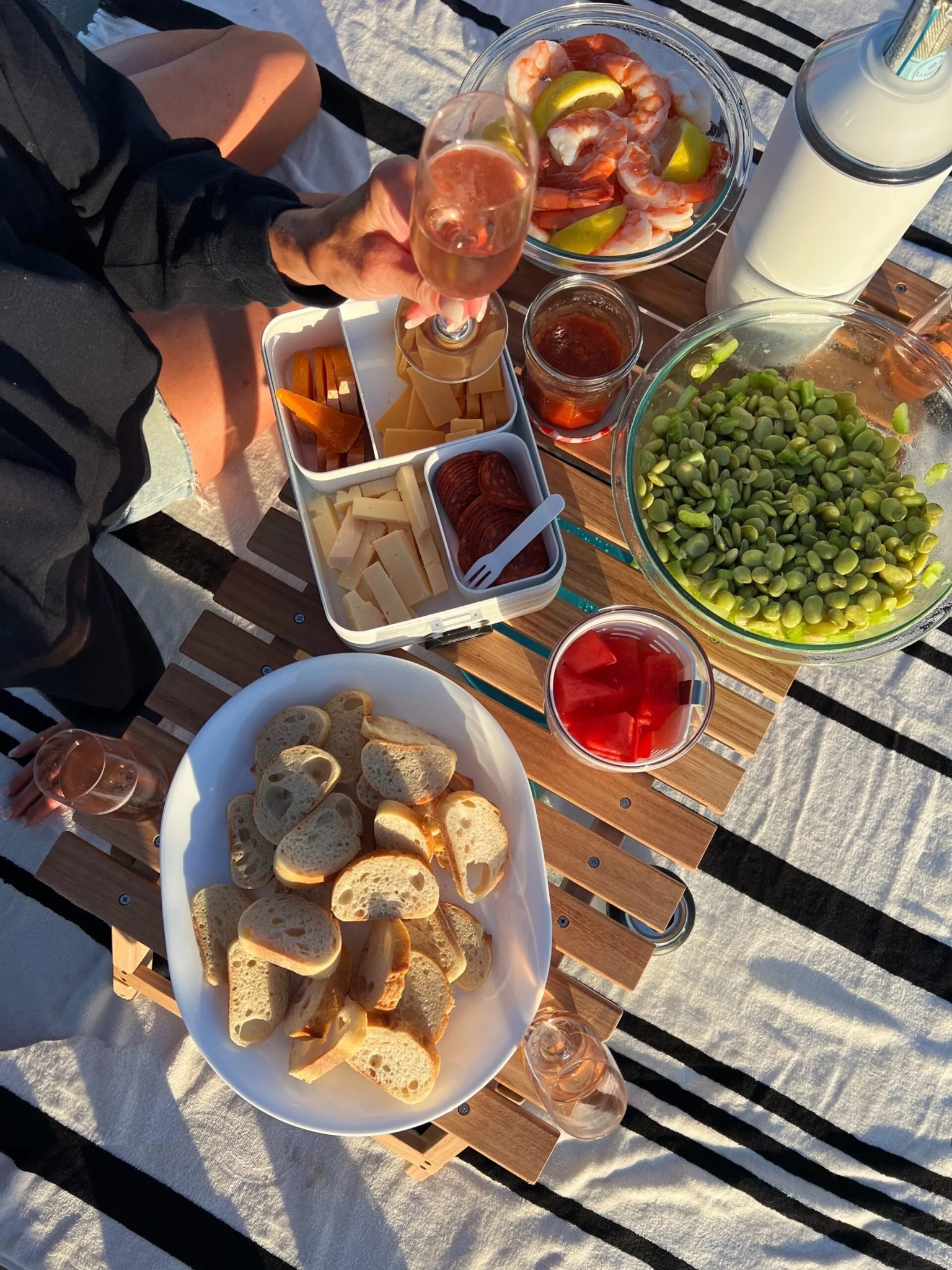 sunset beach picnic 🌅🌾🍽️🍉

#beach #picnic #foodie

#LTKTravel #LTKSeasonal