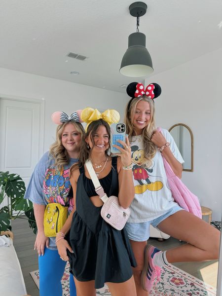 disney day outfits🎢💛 my romper is size small!

activewear, spring outfit, vacation outfit, boxer shorts, theme park outfitt

#LTKtravel #LTKActive #LTKstyletip