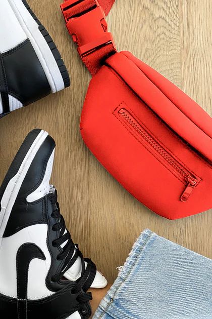Neoprene Belt Bag- Orange Pre- Order 9.20 | The Styled Collection