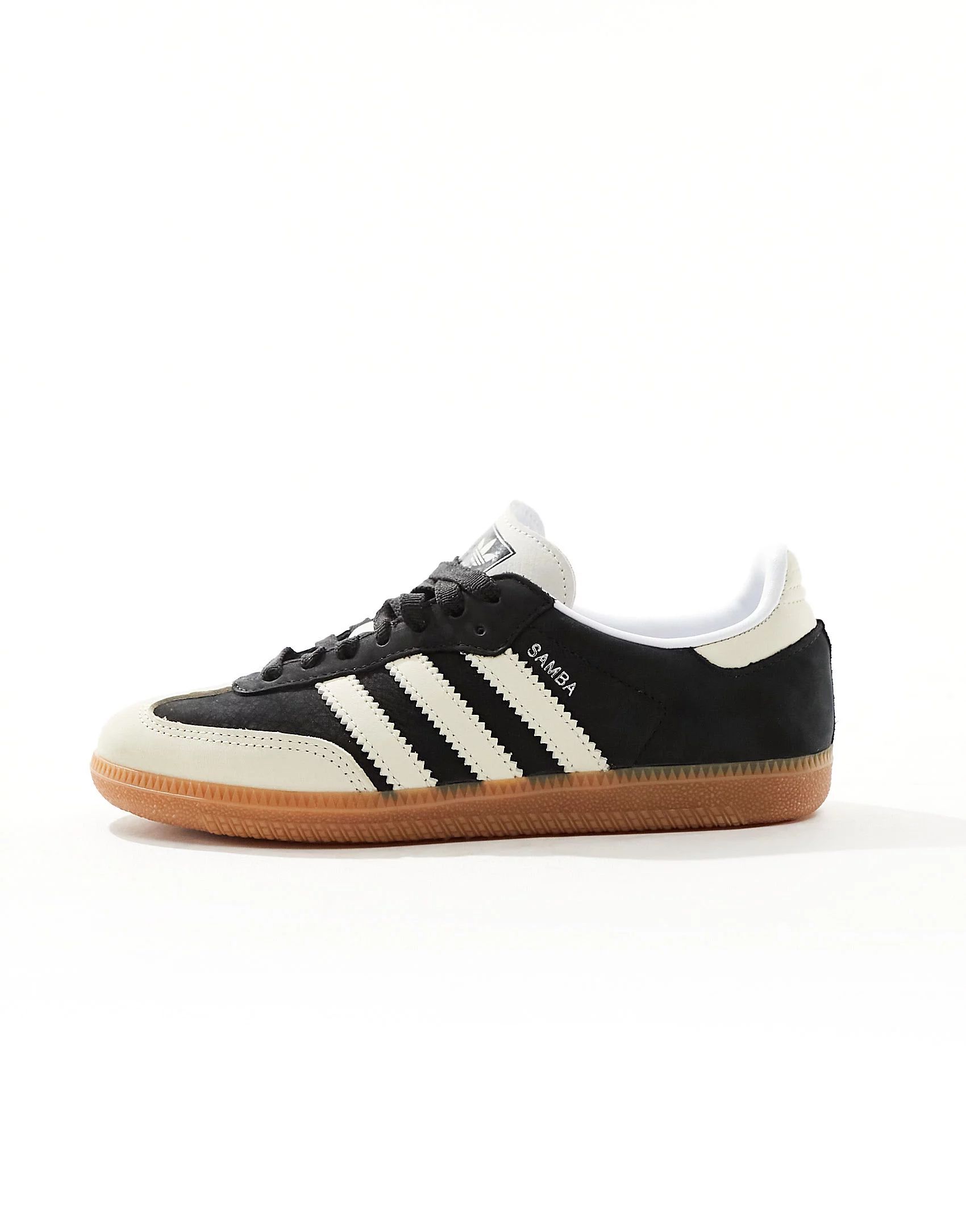 adidas Originals - Samba OG - Baskets en daim - Noir et beige | ASOS (Global)