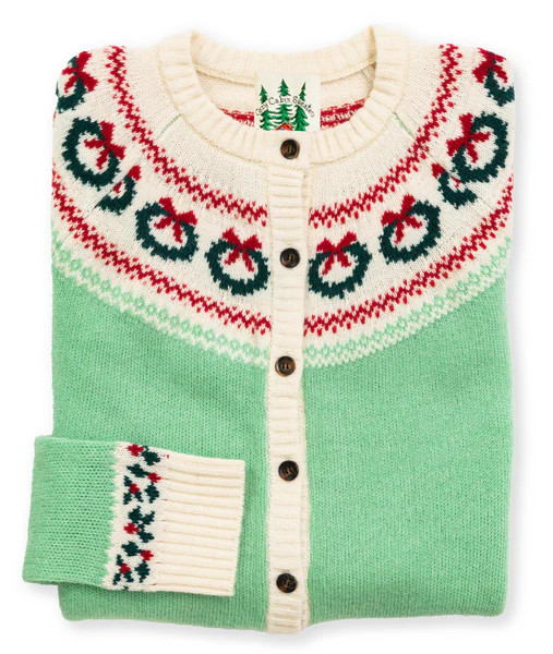 The Hollyberry Wreath Cardigan | Kiel James Patrick