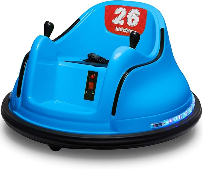 Kidzone DIY Race #00-99 6V Kids Toy Electric Ride On Bumper Car Vehicle Remote Control 360 Spin A... | Amazon (US)