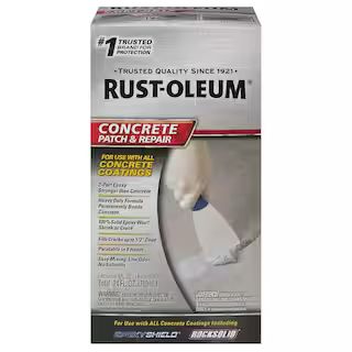 Rust-Oleum 24 oz. Concrete Patch and Repair Kit 301012 | The Home Depot