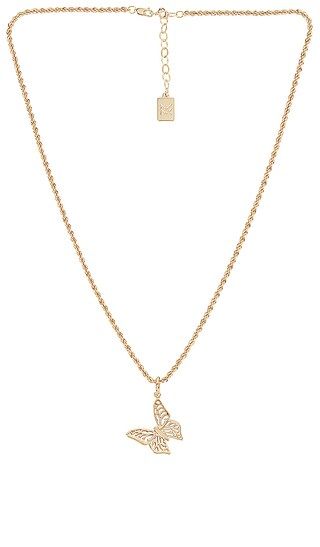 Butterfly Necklace in Gold | Revolve Clothing (Global)