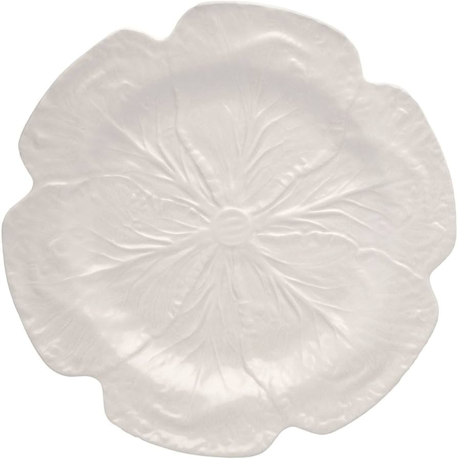Bordallo Pinheiro Cabbage Beige Charger Plate, Set of 2 | Amazon (US)