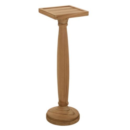 Tybee Teak Outdoor Wood Furniture Set Martini Table | Ballard Designs, Inc.
