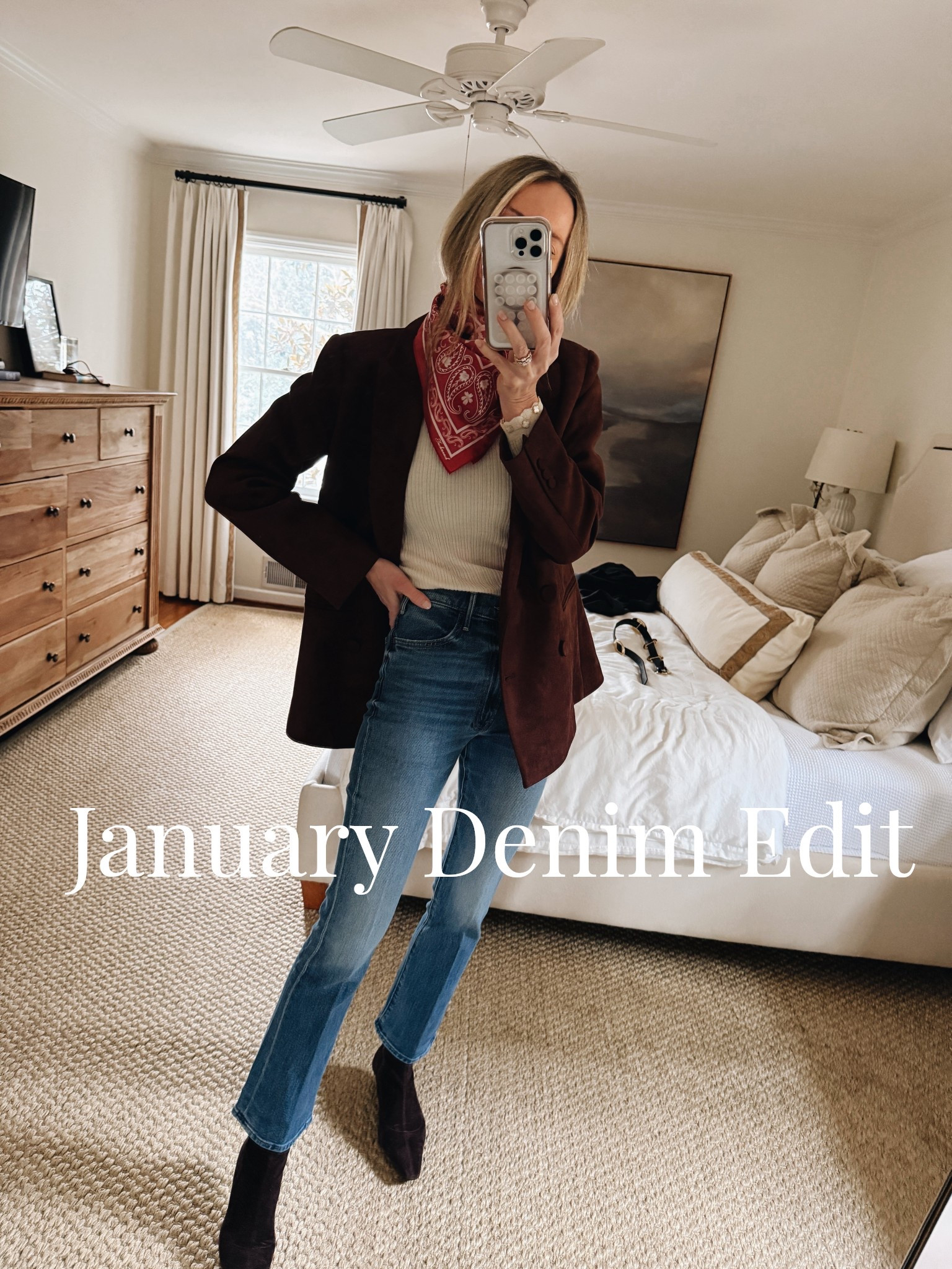 The best of the best for January! Styles you guys bought the most of , styles I loved , jeans for spring… affordable denim 🙌🏻 all here!

Sizing - mother tts besides the twist seams. Size down one! 

Agolde - true to size 

Target - true to size 

Old navy - 2 tall ( so true to size ) 

Levi’s - 26! True to size. 

Madewell - 26 true to size ( tall in both ) 