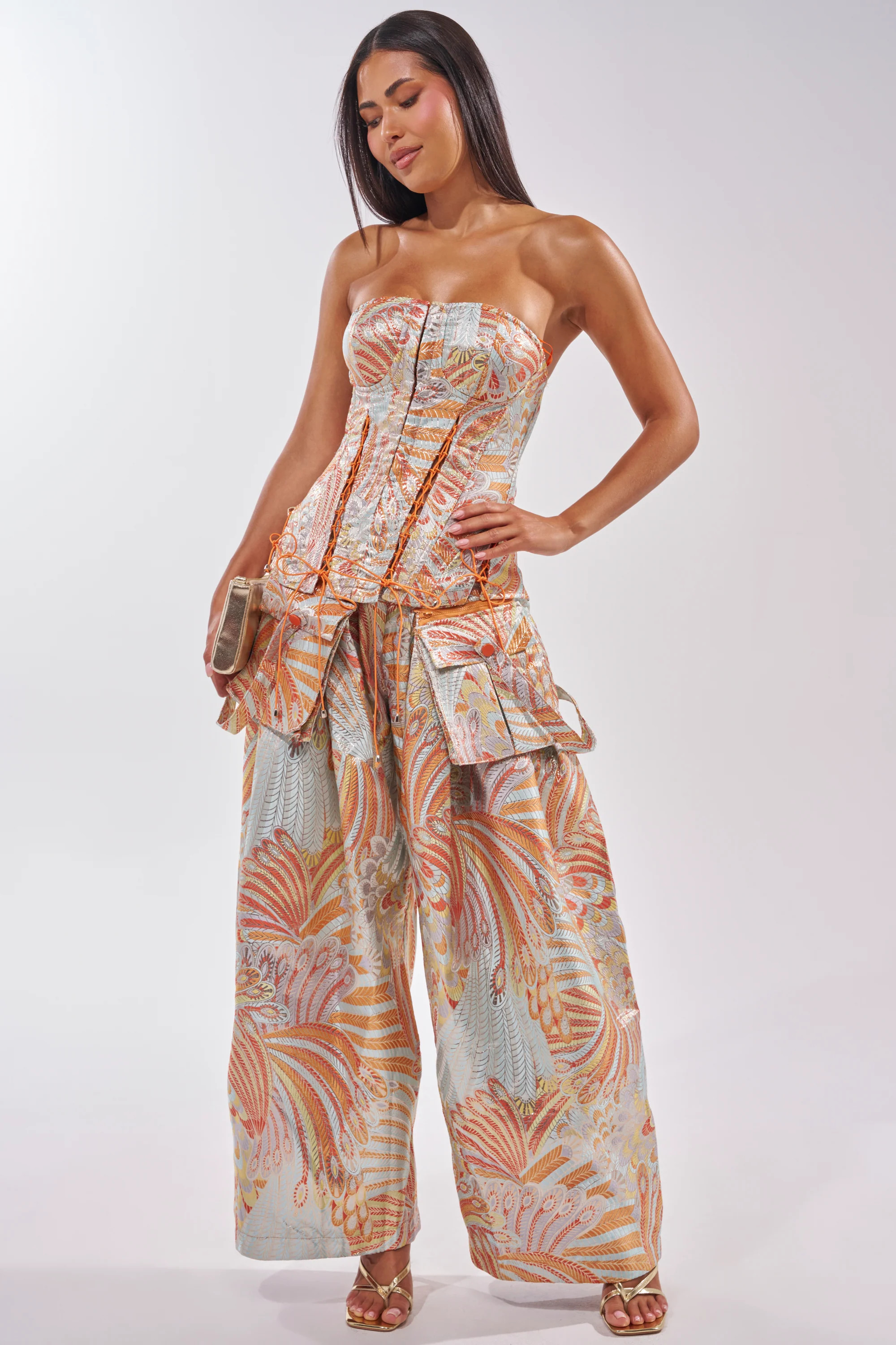 MARTHA FLORAL TROUSER | AKIRA