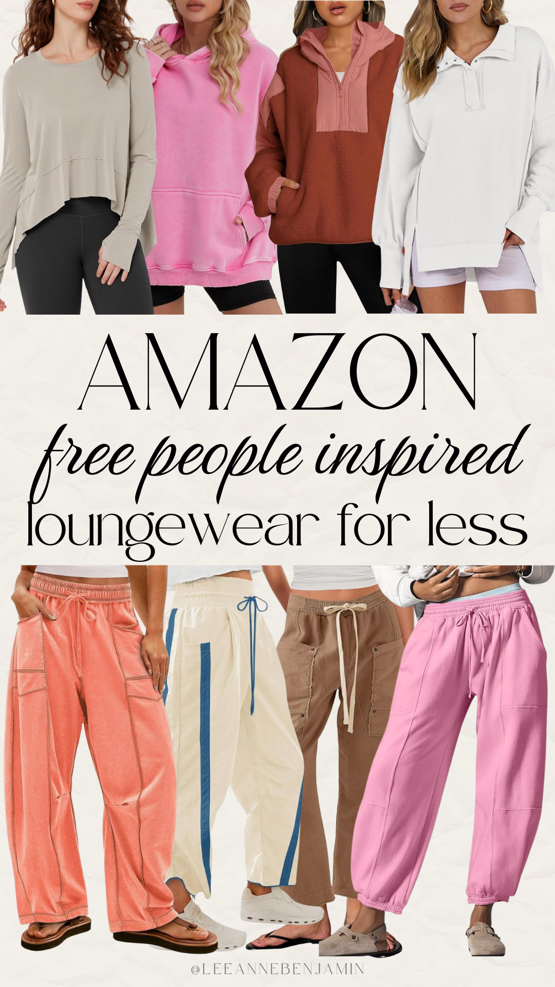 Free people inspired loungewear from Amazon!  

 #LTKOver40 #LTKSaleAlert #LTKMidsize