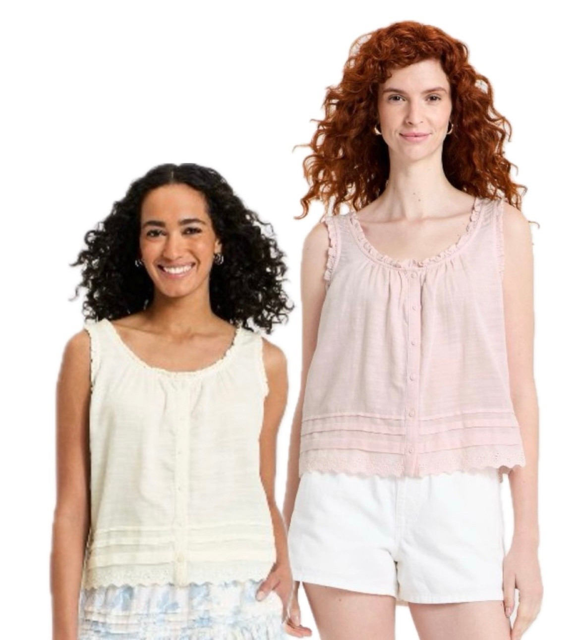 Spring Is Calling 🌷🌼🌸
… and these cute ruffled eyelet tanks are ready for it! Almost identical to a more spendy version I have from Madewell from a past season - I’ll be grabbing the pink!



#LTKSeasonal #LTKValentine