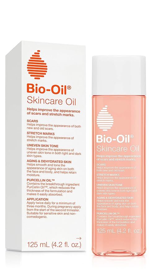 Bio-Oil Skincare Oil, Body Oil for Scars and Stretchmarks, Serum Hydrates Skin, Non-Greasy, Derma... | Amazon (US)