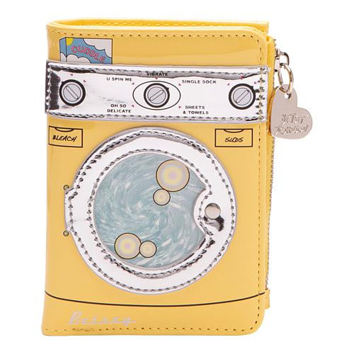 Betsey Johnson Spin Me Bifold Wallet - Yellow | HSN