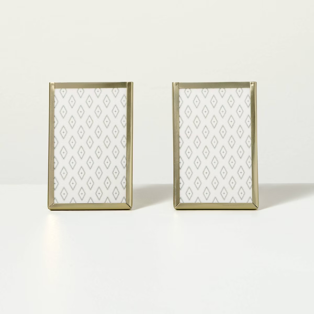 2ct Mini Polaroid Frame Set Antique Brass Finish - Hearth & Hand™ with Magnolia | Target