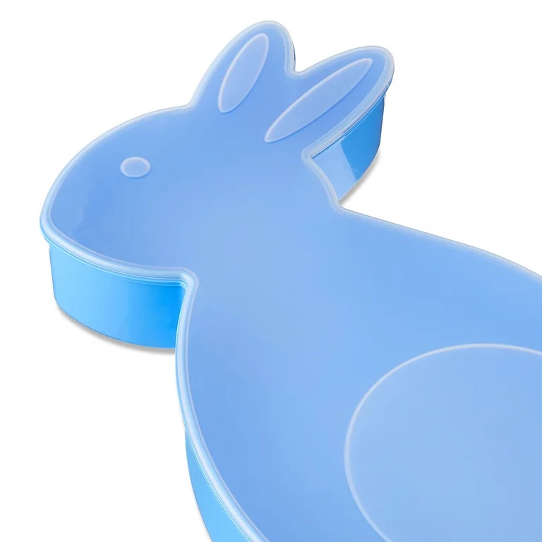 Plastic Bunny Shape Container Blue | Walmart (US)