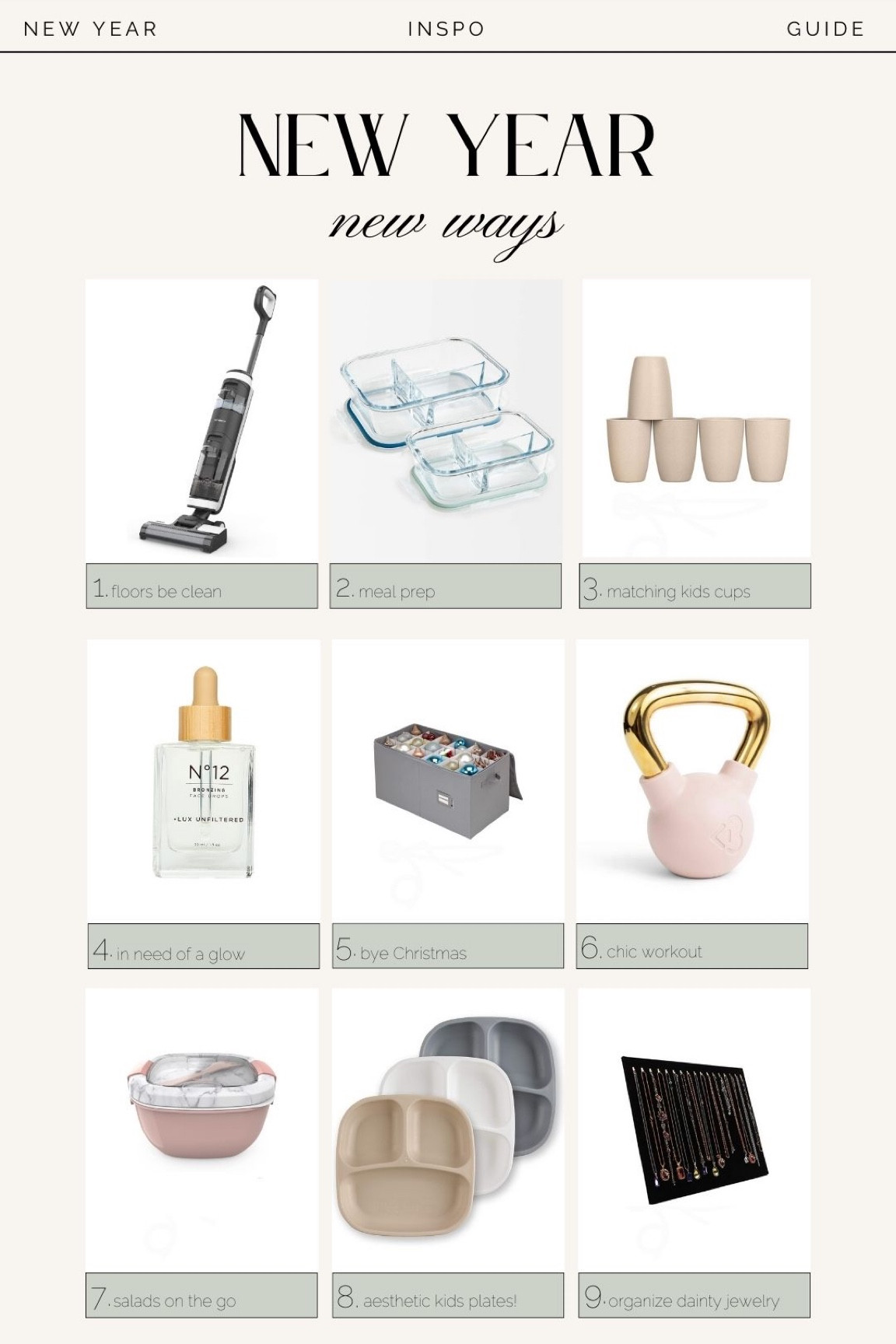 Refresh! Here a 9 items I love that can help you feel calm, organized and healthy! 

#LTKSeasonal #LTKhome #LTKkids