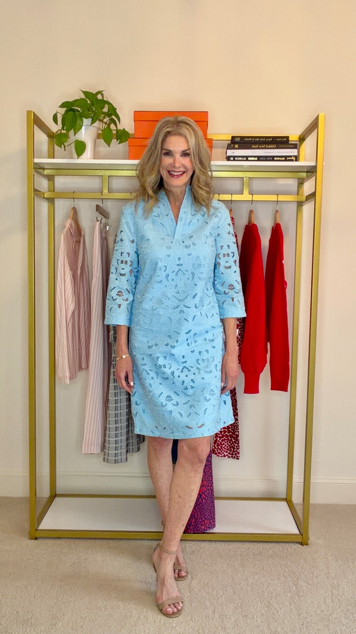 The perfect eyelet tunic dress for a resort vacation! Size XS

#LTKTravel #LTKOver40 #LTKSeasonal