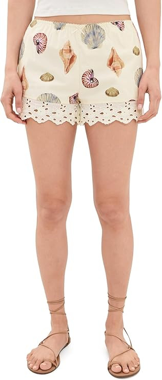 Bailey Rose Women's Shell Mini Shorts | Amazon (US)