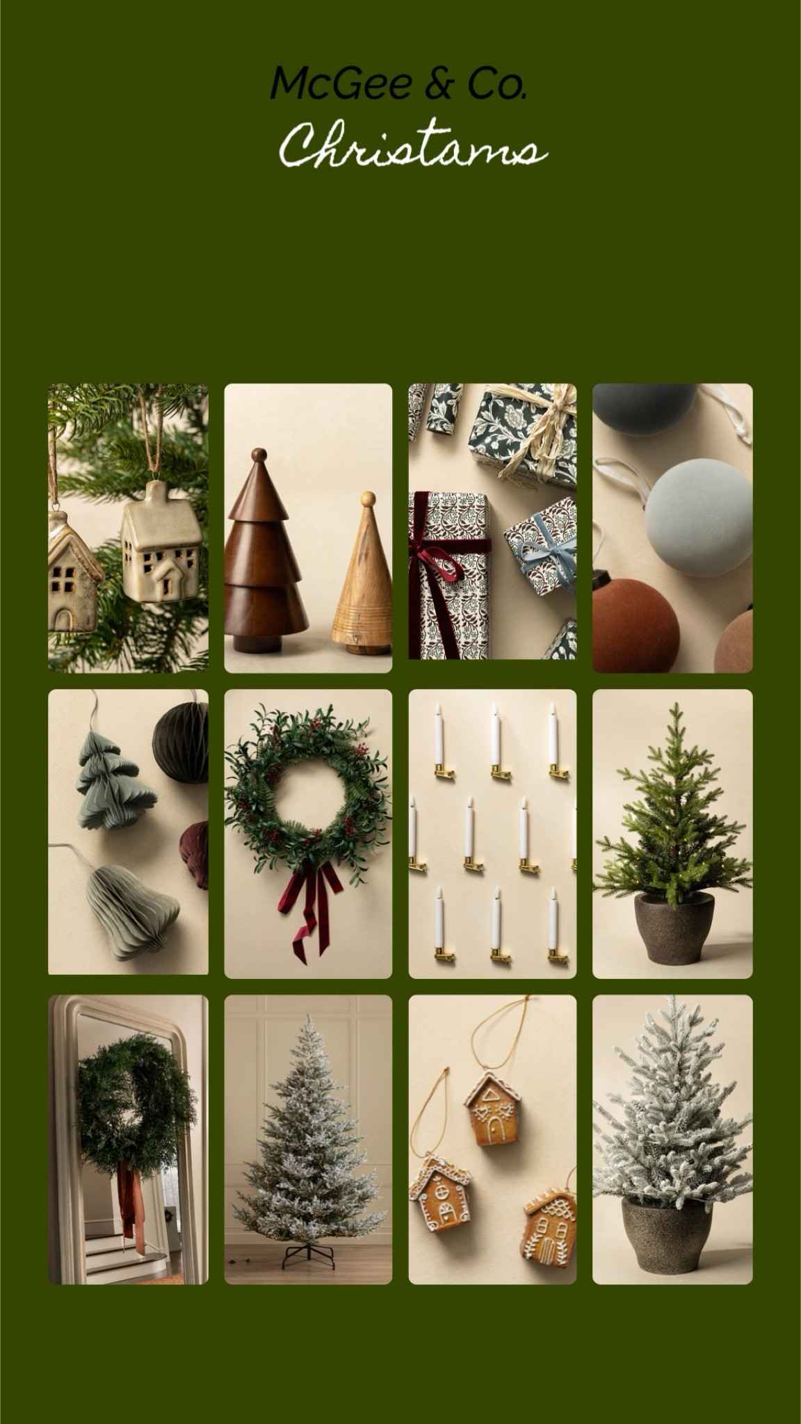 Christmas decor from
@mcgeeandco

#LTKHoliday #LTKHome