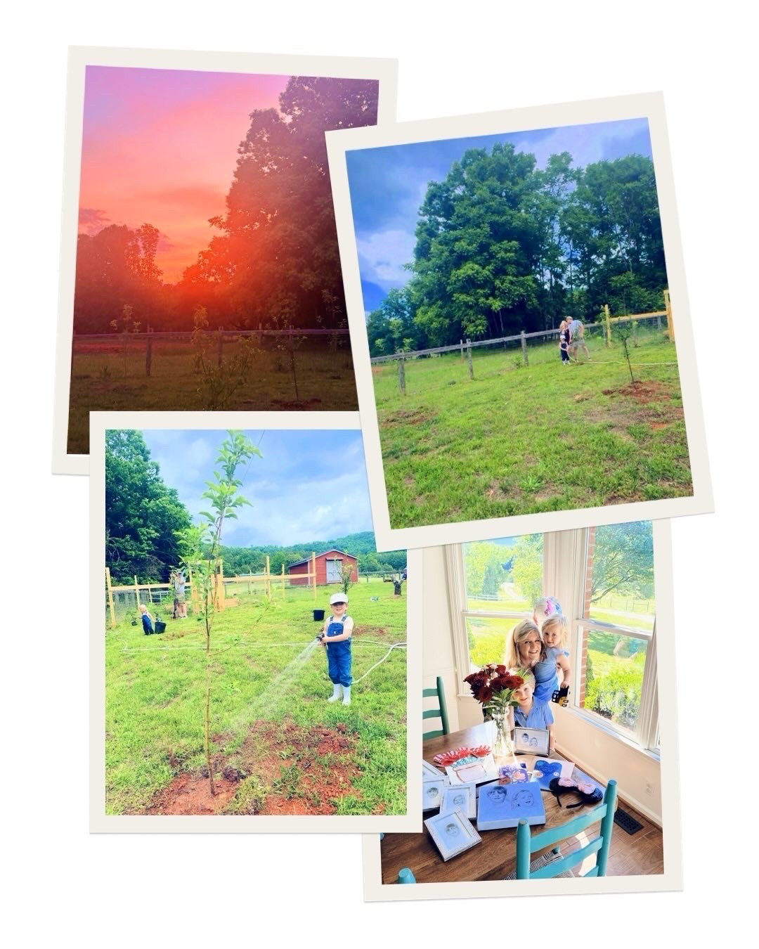 Just feeling so blessed and thankful this Mother’s Day 🤱💖 - our very first one out on our forever farm sweet farm!! 🌳🏡 Planting our roots 🌱, dreams 💭, and raising our babies!! 👶🏼 Thank you, Lord, for the wonderful gift 💝 of motherhood 🫶🏽 and this beautiful land 🌅 to raise our family on 🪴… and the most amazing husband 🥰 and little country babies 🤠⚾️who make all of mama’s dreams 🪏 come to life!!! 🌾🌼🍑🌿🍎🫐 #sweetestmothersdayyet #firstmothersdayonthefarm #mothersdaycameraroll #blessedmama #mothersdayphotodump

#LTKmomlife