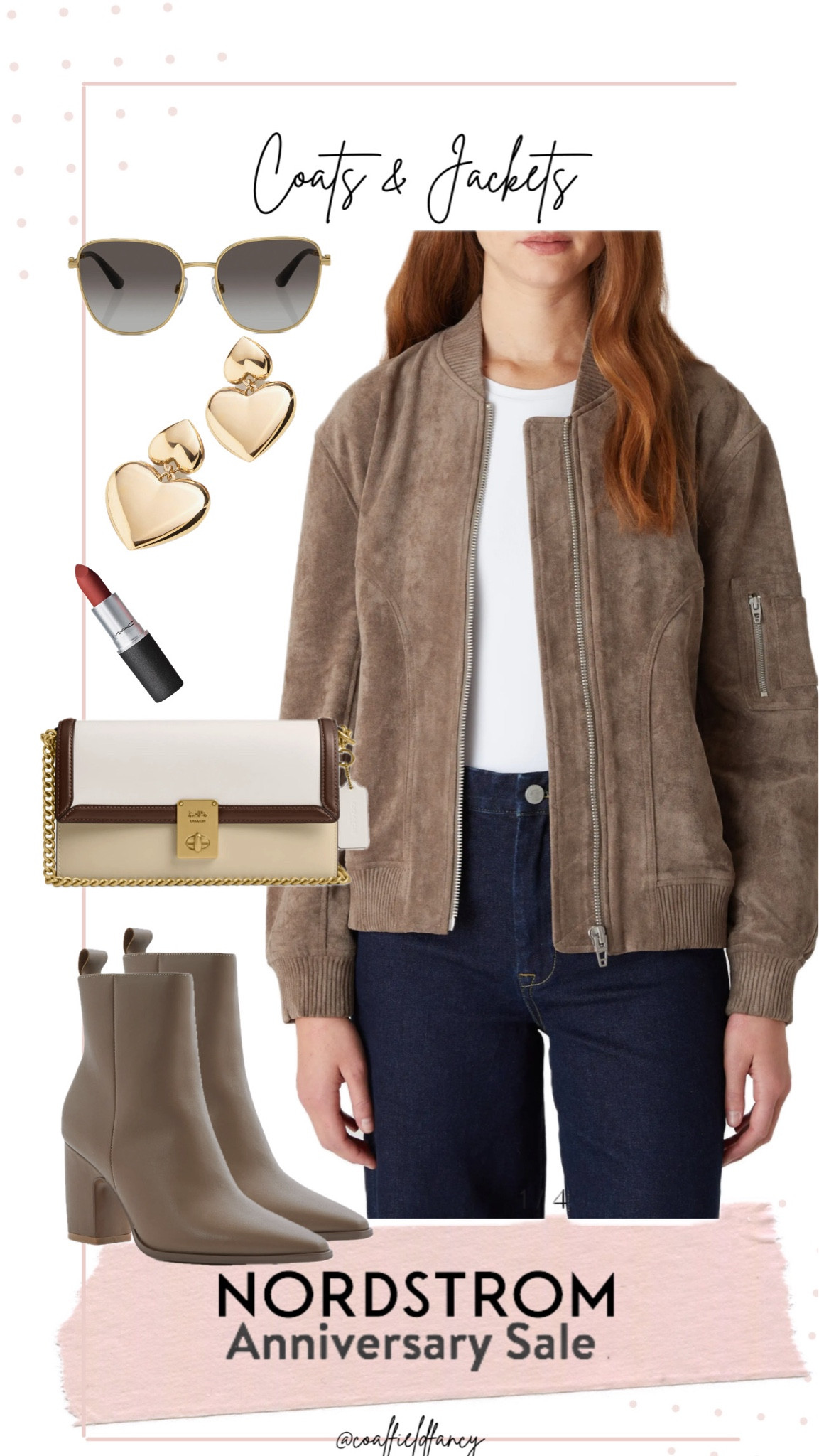 Nordstrom anniversary sale
Casual fall outfit
Suede bomber 
Neutral 
Neutral ankle boots 
Gold earrings 


#LTKFindsUnder100 #LTKSaleAlert #LTKxNSale