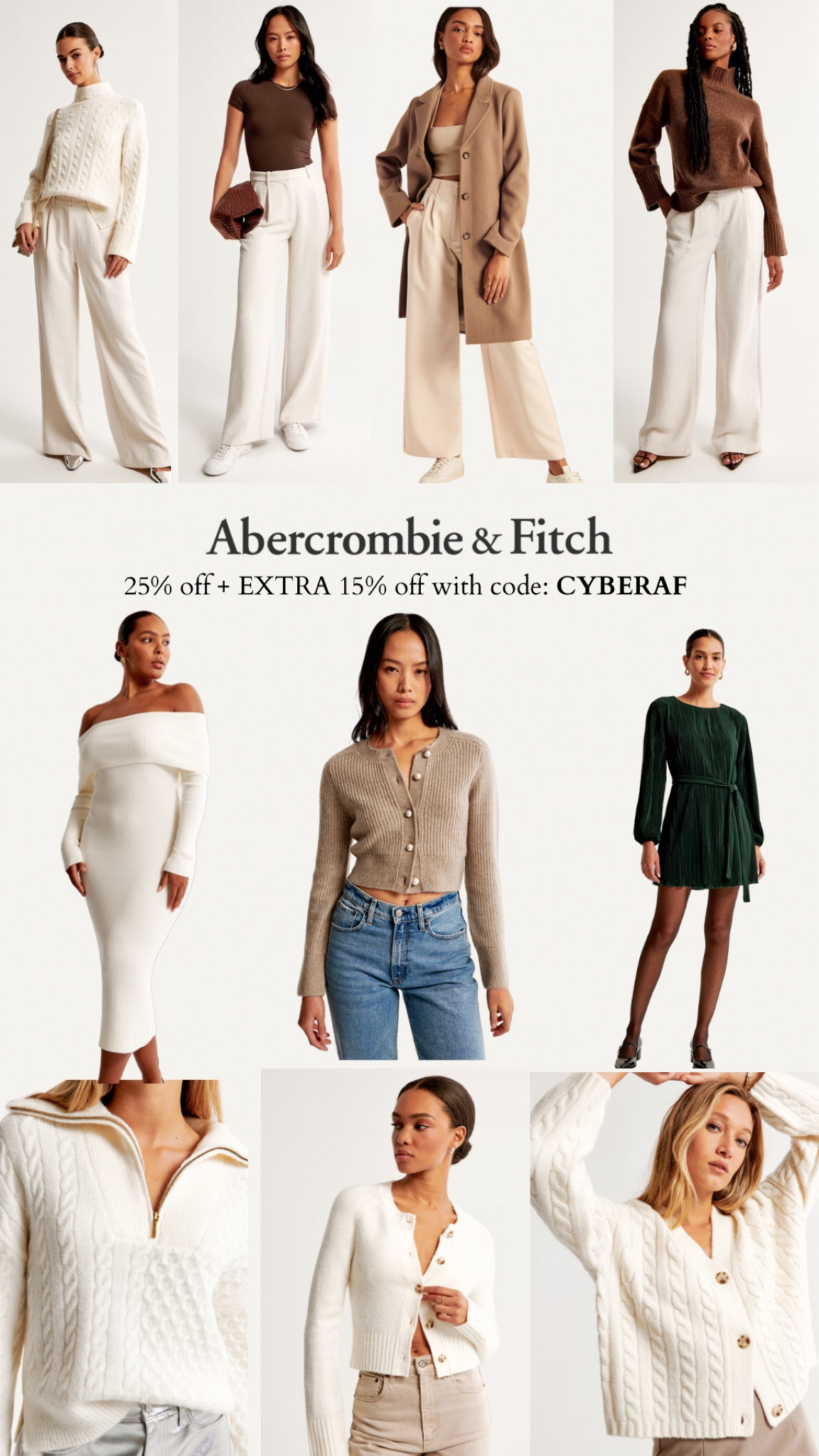 Abercrombie Black Friday sale! 

#LTKworkwear #LTKCyberWeek #LTKsalealert
