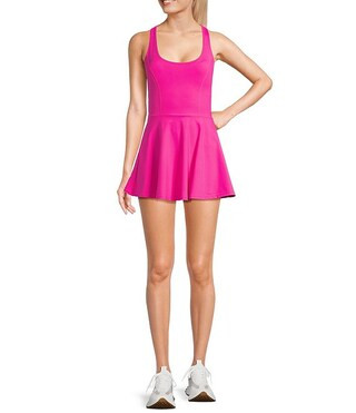 Active Seamed Bodice Pull-On Mini Tennis Dress | Dillard's | Dillard's