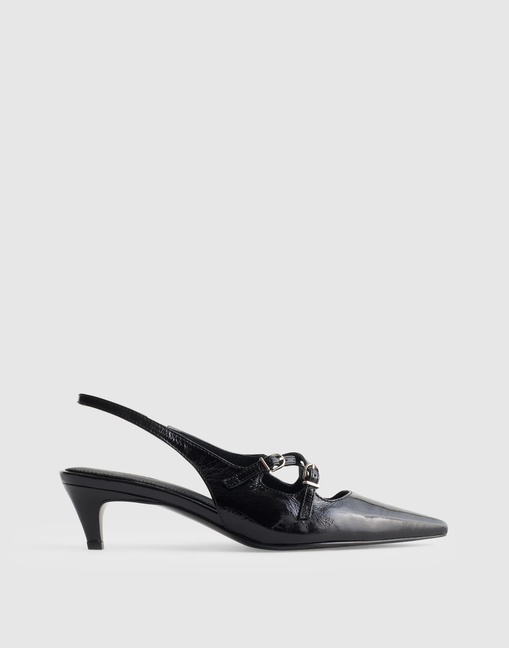 The Emilie Crisscross Slingback Pump | Madewell