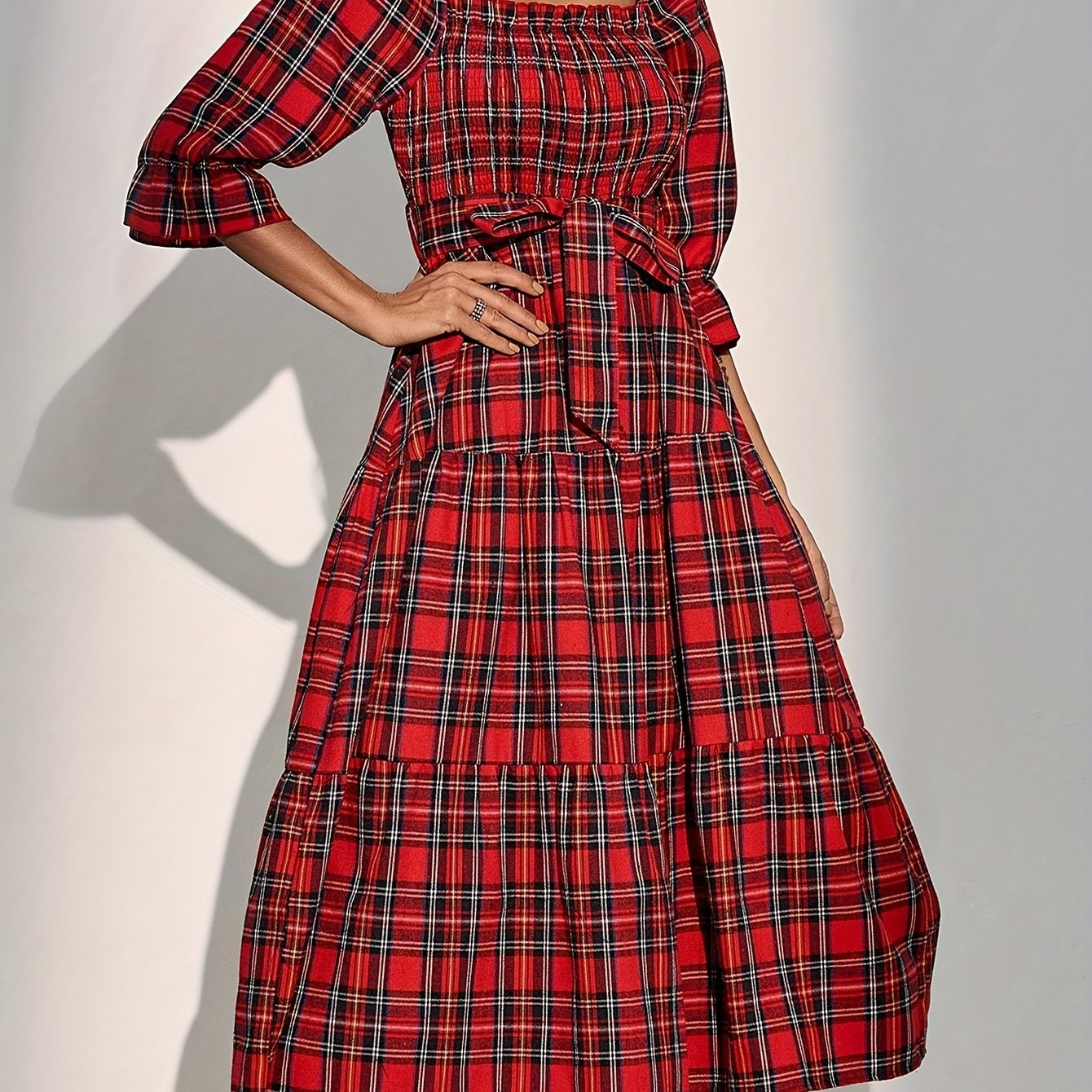 elegant polyester blouse dress floral pattern v neck leaf - Temu | Temu Affiliate Program