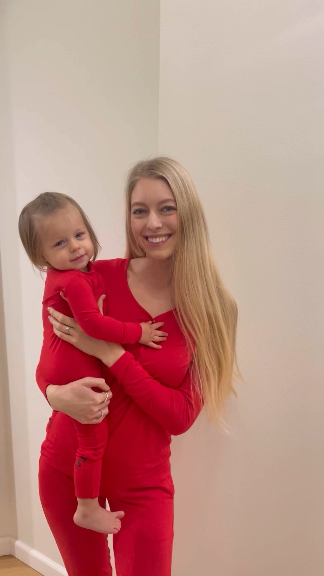 Bellabubear matching holiday pajamas in red winterberry. #ad

#LTKSaleAlert #LTKBaby #LTKFamily